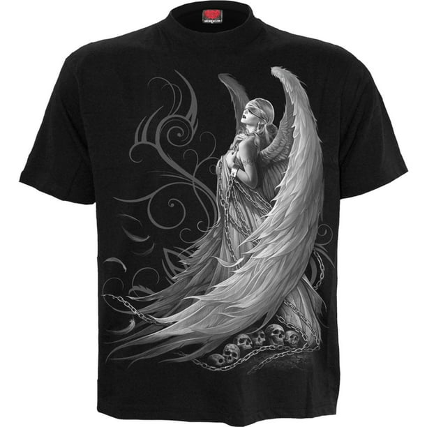 Spiral T-shirt Captive Spirit Men/'s Black